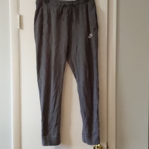 Nike Sportswear NSW Men's Jersey Joggers Gray L